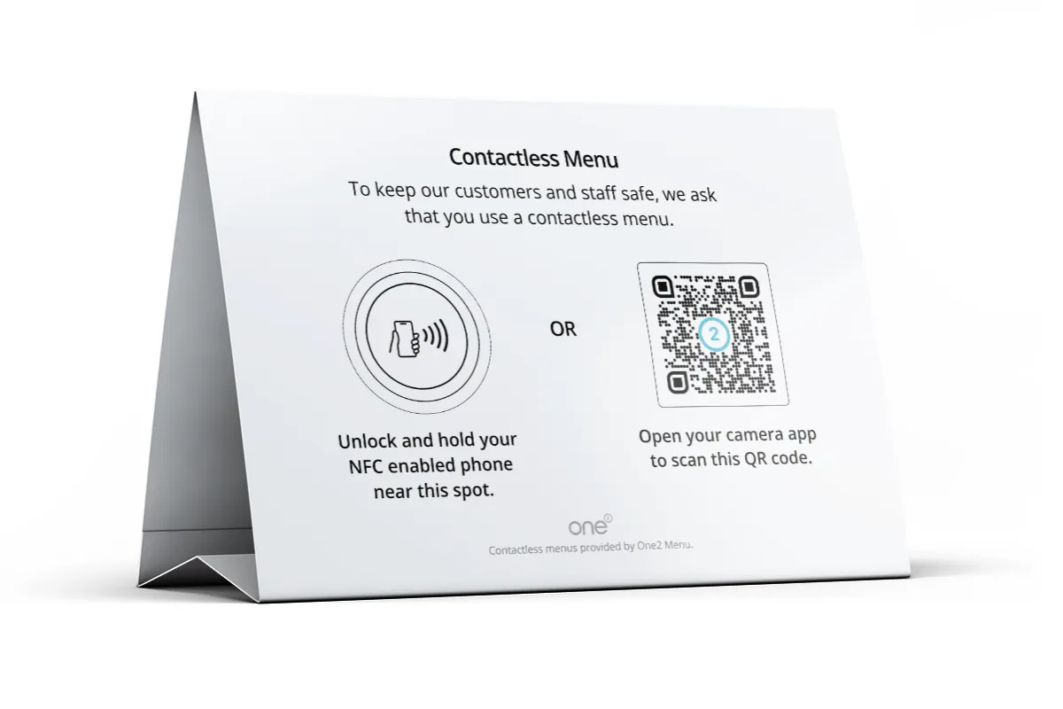 Contactless Menu
