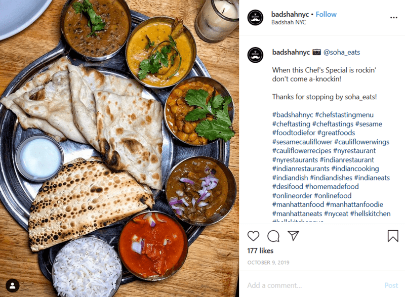 Based on the competition and the area, you may use relatively specific hashtags as well.